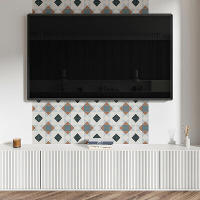 Panneau décoratif mural Motif géométrique carrelé