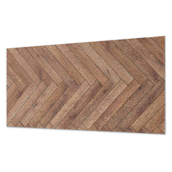 Panneau décoratif mural Planches disposées en chevrons