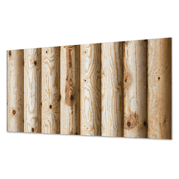 Panneau mural Motifs de grain de bois naturel