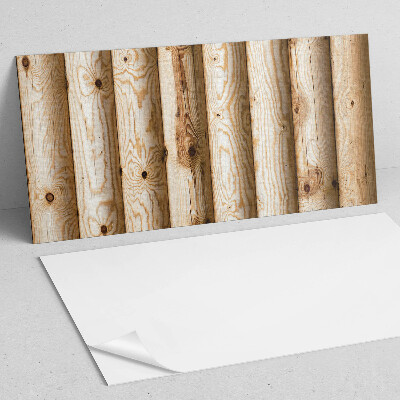 Panneau mural Motifs de grain de bois naturel