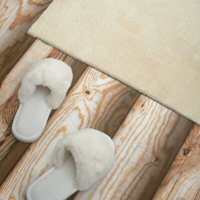 Panneau mural Motifs de grain de bois naturel