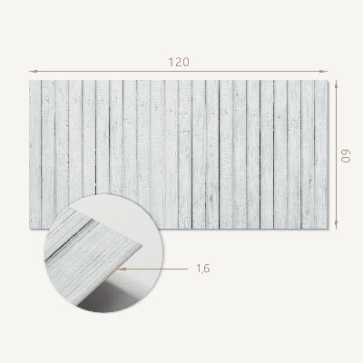 Panneau décoratif mural Grain de bois vertical