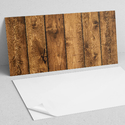 Panneau mural Des planches de bois avec une texture unique