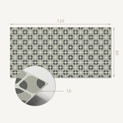 Rev?tement mural Motif géométrique carrelé