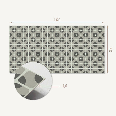 Rev?tement mural Motif géométrique carrelé