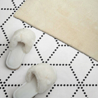 Rev?tement mural Motif ? pois hexagonaux