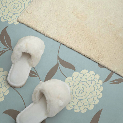 Panneau mural Motif floral avec des feuilles vertes