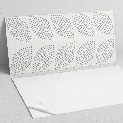 Rev?tement mural Motif feuillu ? pois