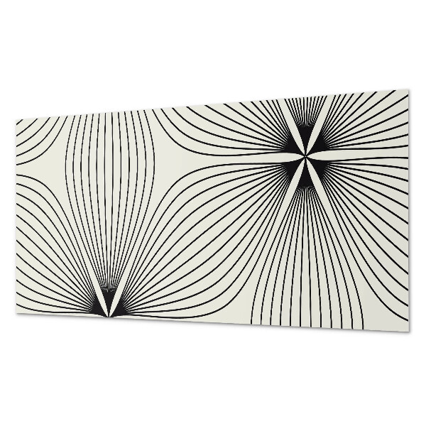 Panneau décoratif mural Motifs énergétiques aux lignes dynamiques