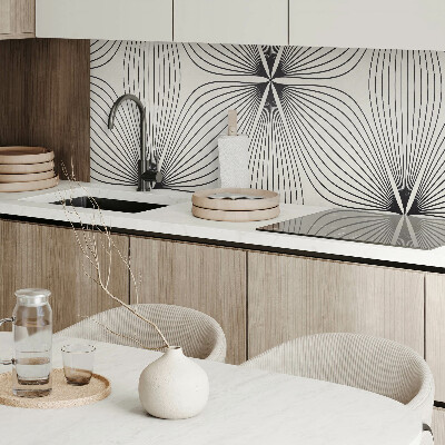 Panneau décoratif mural Motifs énergétiques aux lignes dynamiques