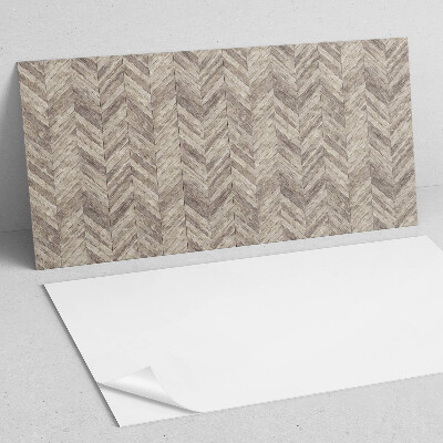 Rev?tement mural Planche ? chevrons