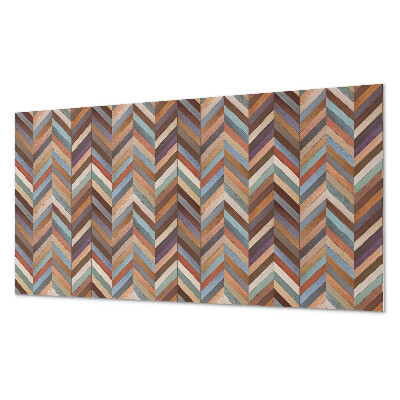 Panneau décoratif mural Motif ? chevrons façon bois