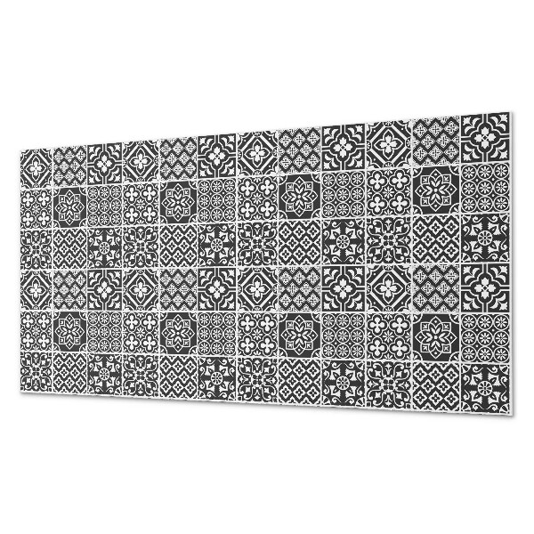 Panneau mural Motifs géométriques dans les carreaux