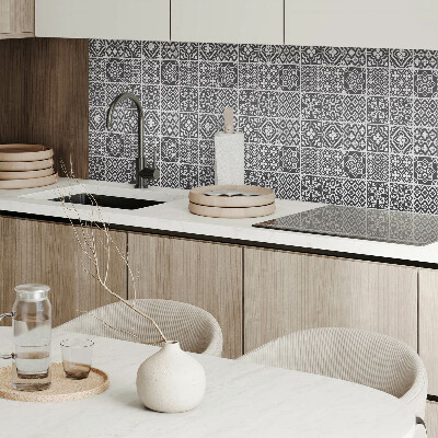 Panneau mural Motifs géométriques dans les carreaux