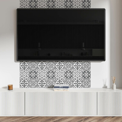 Panneau décoratif mural Motifs décoratifs sur les carreaux