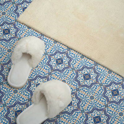 Rev?tement mural Ornements en mosa?que dans un style élégant