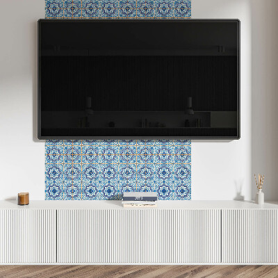 Rev?tement mural Ornements en mosa?que dans un style élégant