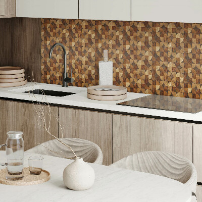 Panneau décoratif mural Un motif inspiré de la géométrie du bois