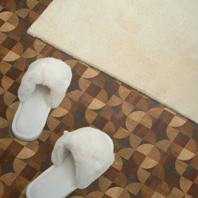 Panneau décoratif mural Un motif inspiré de la géométrie du bois