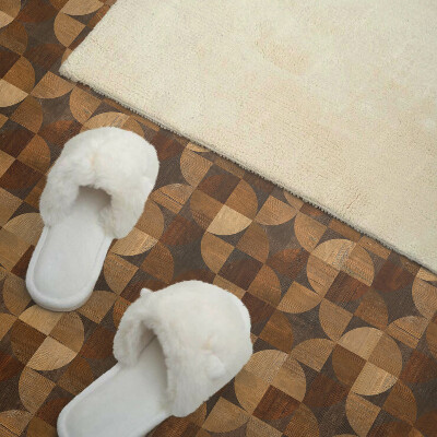 Panneau décoratif mural Un motif inspiré de la géométrie du bois