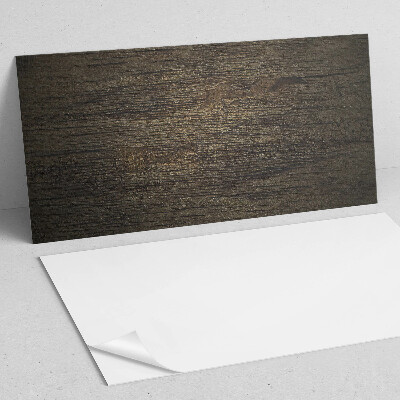 Panneau décoratif mural Motif bois avec graphismes