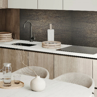 Panneau décoratif mural Motif bois avec graphismes