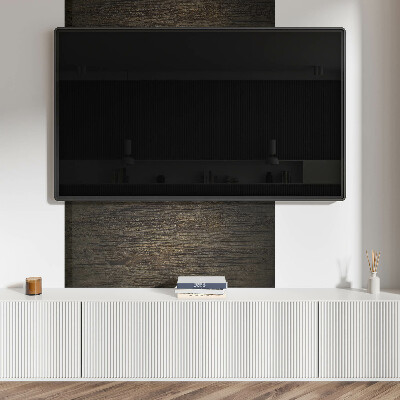 Panneau décoratif mural Motif bois avec graphismes