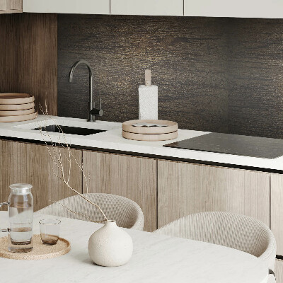 Panneau décoratif mural Motif bois avec graphismes