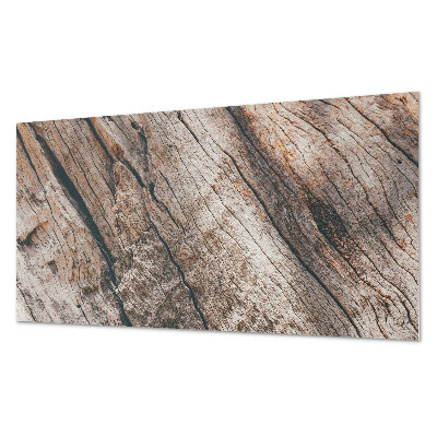 Panneau mural Motif en bois avec dessins