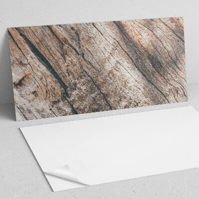 Panneau mural Motif en bois avec dessins