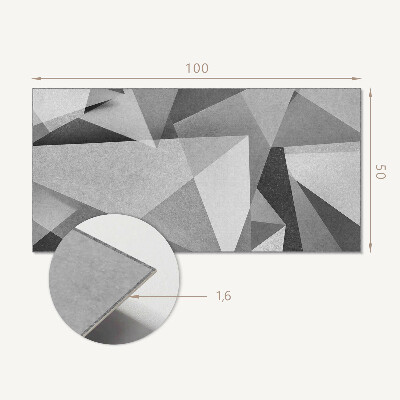 Rev?tement mural Motif polygonal géométrique abstrait