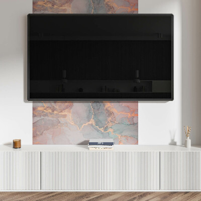 Panneau mural Motif abstrait en résine