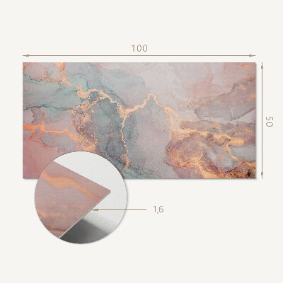 Panneau mural Motif abstrait en résine