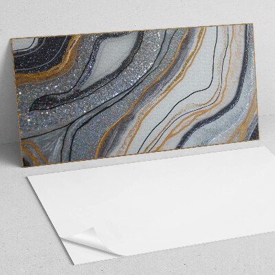 Panneau mural Vagues abstraites avec effet de lumi?re