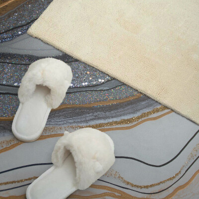 Panneau mural Vagues abstraites avec effet de lumi?re