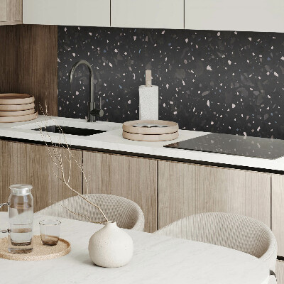 Panneau décoratif mural Motif terrazzo aux formes abstraites