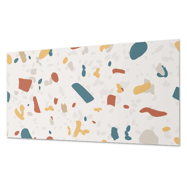 Panneau décoratif mural Formes abstraites dans un motif dynamique