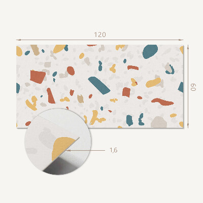 Panneau décoratif mural Formes abstraites dans un motif dynamique