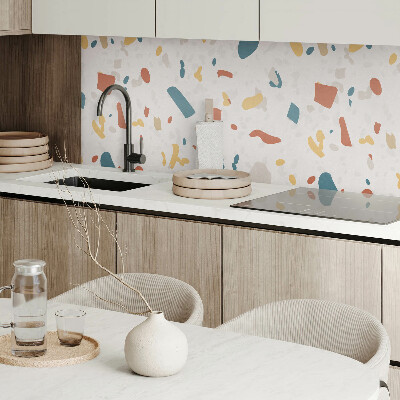 Panneau décoratif mural Formes abstraites dans un motif dynamique