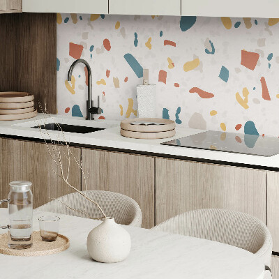 Panneau décoratif mural Formes abstraites dans un motif dynamique