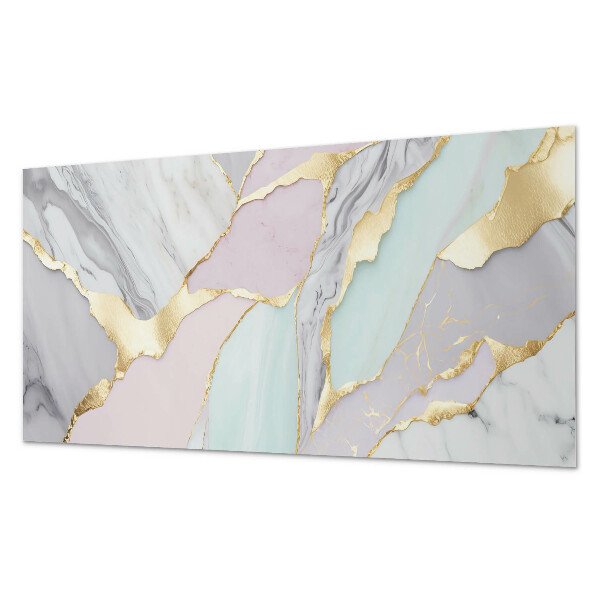 Panneau mural Abstractions en marbre dans un style moderne