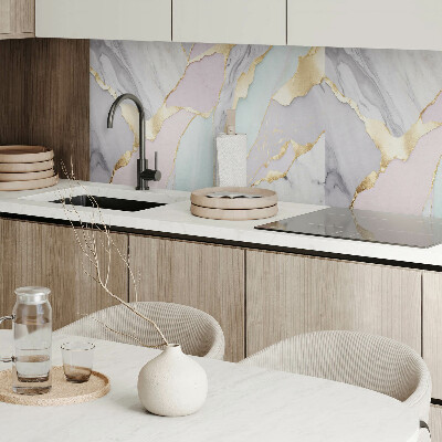 Panneau mural Abstractions en marbre dans un style moderne