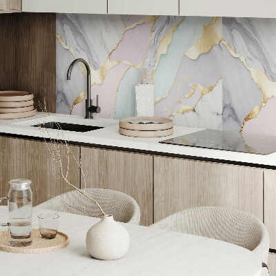 Panneau mural Abstractions en marbre dans un style moderne