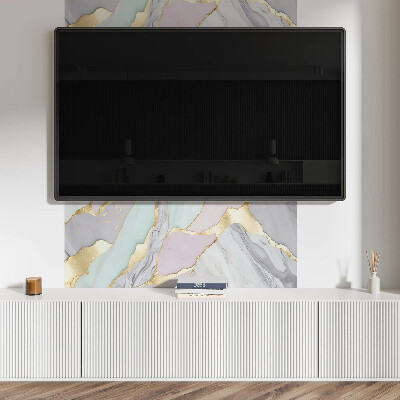 Panneau mural Abstractions en marbre dans un style moderne