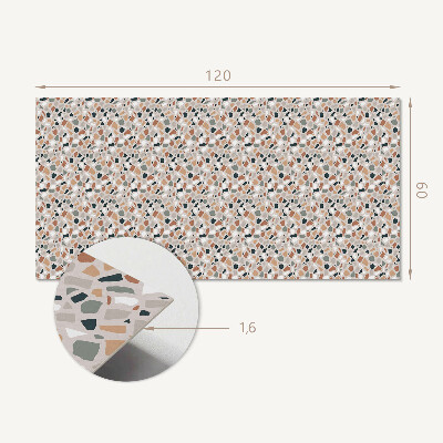 Panneau mural Motif organique dans un style abstrait