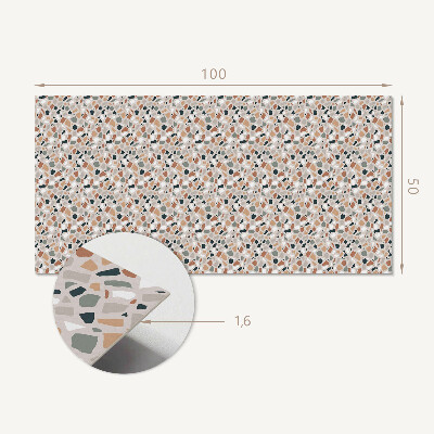 Panneau mural Motif organique dans un style abstrait