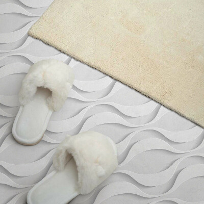 Rev?tement mural Ondulations tridimensionnelles