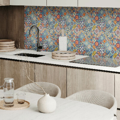 Rev?tement mural Motif mandala multicolore