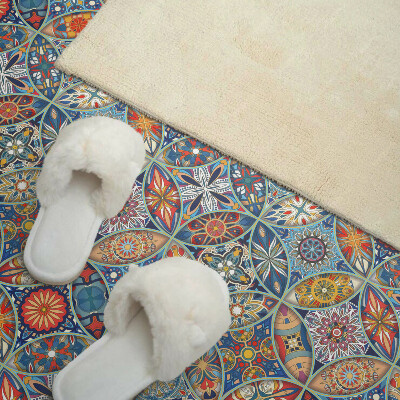 Rev?tement mural Motif mandala multicolore