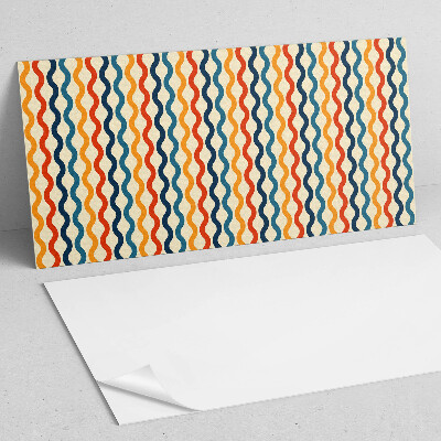 Rev?tement mural Ondes rythmiques dans un arrangement harmonieux